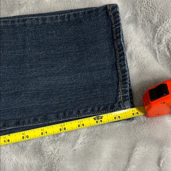 Levi's “Boyfriend” Straight Leg Blue Jeans - Picture 8 of 11